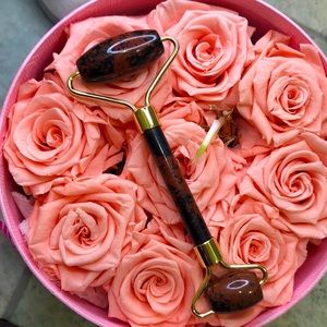 Mahogany Obsidian crystal facial roller